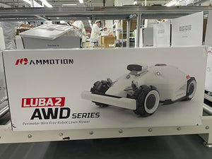 MAMMOTION LUBA 2 AWD 5000 Mähroboter ohne Begrenzungskabel für Rasenflächen bis 5000 m², Rasenmäher Roboter 3D Vision+RTK Fusion-Mapping, 80% Steigung, Schnitthöhe 25-70mm, Schnittbreite 40cm
