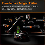 WORX Landroid Vision M600 Mähroboter WR206E.1 für Gärten bis 600m² - intelligenter Mähroboter ohne Begrenzungskabel – WLAN & Bluetooth – aktive Hindernisvermeidung mit KI-Technologie – APP Steuerung