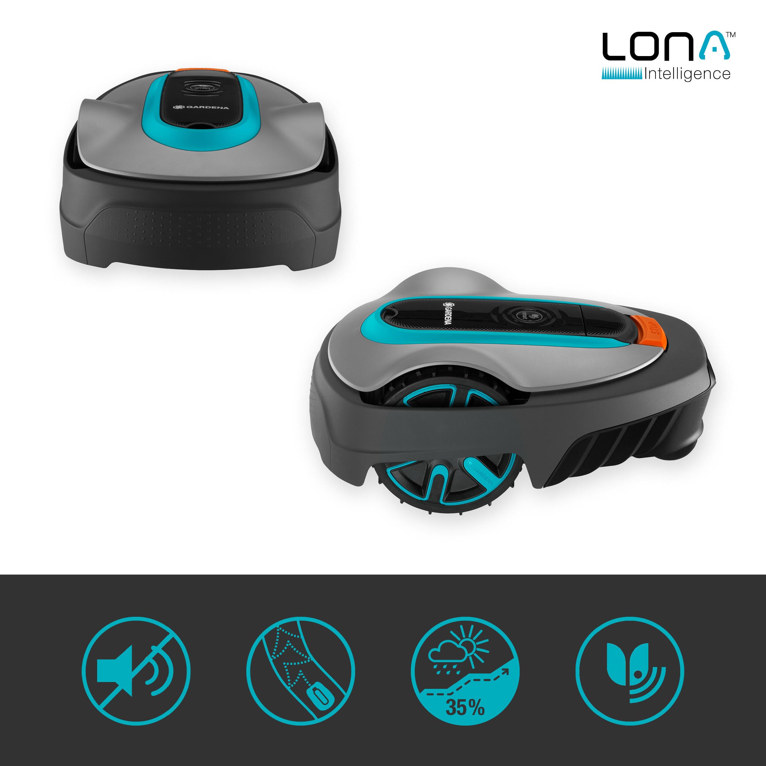 Gardena Mähroboter smart SILENO City 400 m² Set