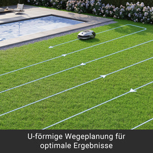 Dreame Intelligent Mähroboter Mower A1, Rasenmäher Roboter, App-Steuerung, OmniSense-Technologie, Intuitives Bereichsmanagement, Intelligente Hindernisvermeidung